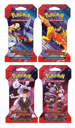 Booster Pokémon - EV10 Rivalités destinées - Modèles aléatoires - Vendu à l'unité