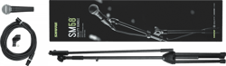Shure SM58 Quality Pack - Micro SM58-LCE  + pied de micro avec perche + câble XLR 
