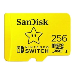 Carte microSDXC™ pour Nintendo Switch SanDisk - 256 Go