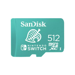 Carte microSDXC™ pour Nintendo Switch™ SanDisk - 512 Go - Animal Crossing