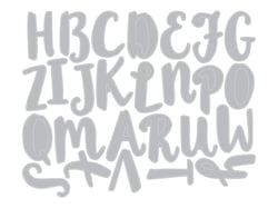 Die Alphabet Majuscule