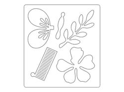 Matrice de découpe Thinlits Sizzix- Couronne de fleur