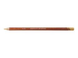 Crayon drawing - Ocre jaune