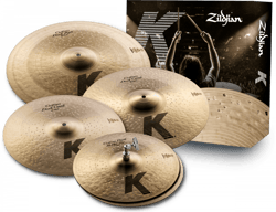 Zildjian K Custom Dark KCD900 - Pack de cymbales - 14" / 16" / 18" / 21"