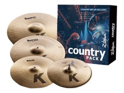 Zildjian K Country K0801C - Pack de cymbales - 15" / 17" / 19" / 20"