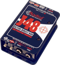Radial J48 DI active - Boîte de direct 