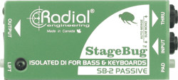 Radial SB-2-PASSIVE - Boîte de direct passive - Vert