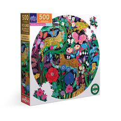 Puzzle 500 pièces - Jaguars & Butterflies - Eeboo