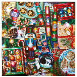 Puzzle 1000 pièces - Christmas Decoration - Eeboo