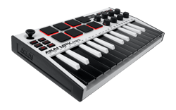 Akai Professionnal Mpk Mini MkIII - Clavier maître - 25 touches - White