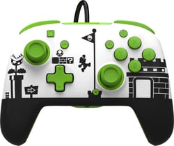 Manette Filaire Retro Mario pour Nintendo Switch 