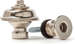 Dunlop SLS1502 - Straplock en nickel - Argenté