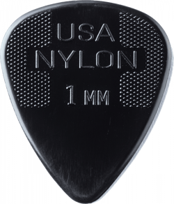 Lot de 12 médiators en nylon 1,00 mm Dunlop 44P100
