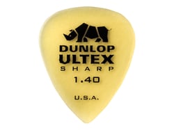 Dunlop - Médiator Ultex pour guitare - pointu - 1,40 mm - 72 pièces