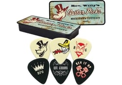 Dunlop - Boîte 6 médiators Medium Reverend Willy's Mexican