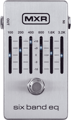 Pédale d'effets - MXR M109s Eq 6 bandes