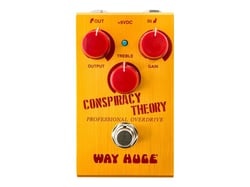 Way Huge - Conspiracy Theory Professional Overdrive - Pédale d'effet pour guitare électrique - orange