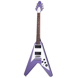 Epiphone Kirk Hammett 1979 - Guitare électrique - Flying V - Purple Metallic