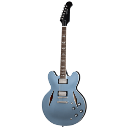 Epiphone DG-335 Dave Grohl - Guitare électrique - Semi-hollow - Bleu Pelham