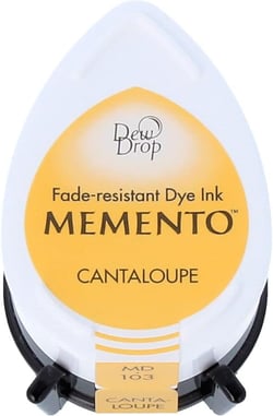 Encreur goutte Memento - Cantaloupe