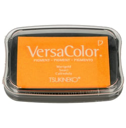 Versacolor - Tampon encreur - orange vif - rectangulaire