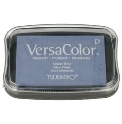 Versacolor - Tampon encreur - bleu fumé - rectangulaire