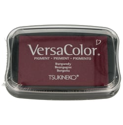 Versacolor - Tampon encreur - bourgogne - rectangulaire