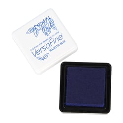 VersaFine - Tampon encreur - majestic blue - 15 ml - 24 x 24 mm