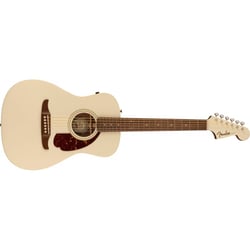  Fender Malibu Player - Guitare acoustique - Parlor - Olympic White