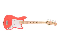 Squier Sonic Bronco - Guitare basse électrique - 4 cordes - corail tahitien 