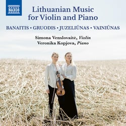 Musique lituanienne pour violon et piano