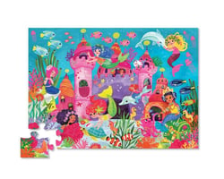Puzzle 36 pièces - Le palais des sirènes - Crocodile Creek