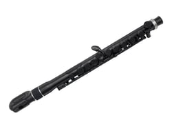 Nuvo jFlute 2.0 - Flûte - décalage G - Noir/noir - avec boîtier