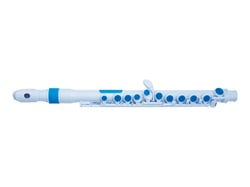 CC HS - NUVO FLUTE TRAVERSIERE ABS TET BLANCHE ET BLEUE