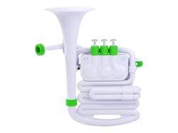 Nuvo - Jhorn - Cor pour enfant - résine ABS - Blanc/vert