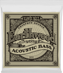 Ernie Ball Earthwood - Cordes en phosphore bronze pour basse acoustique - 45-95