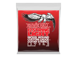 12 cordes nickel wound custom gauge light