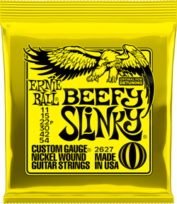 Ernie Ball Beefy Slinky 2627 - Cordes pour guitare électrique - .011 - .054