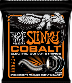 Ernie Ball 2722 Hybrid Slinky - Cordes en cobalt pour guitare électrique - .009 - .046 