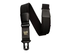Ernie Ball Regular - Sangle pour guitare électrique, guitare basse - noir