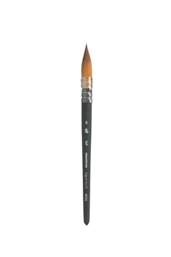 Pinceau lavis rond montée sur plume Canson - Aquarelle - Poils synthétiques - N°6 - Princeton Aqua Elite