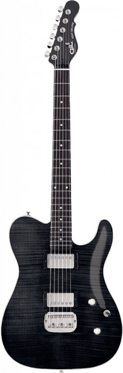 G&L Tribute Series ASAT Deluxe - Guitare électrique - Translucid Black 