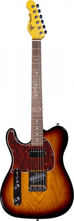 CC HS - TRIBUTE ASAT CLASSIC BLUESBOY GAUCHER TOBACCO SUNBURST