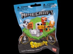 Balle anti-stress Minecraft Squishmes Mystere - WTT - vendu à l'unité - modèle aléatoire