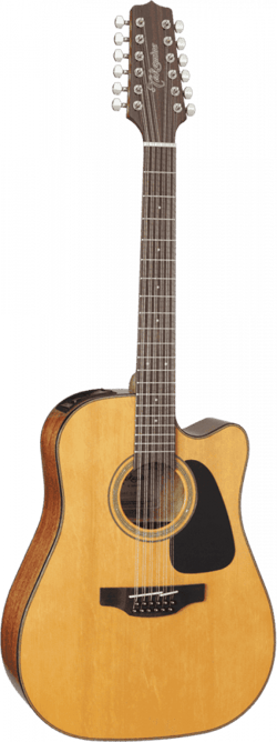 Takamine GD30CE - Guitare folk électroacoustique 12 cordes - Dreadnought - Natural 