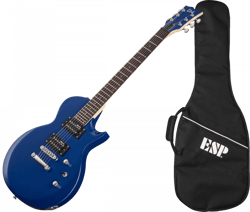 LTD EC Series EC-10 - Guitare électrique - Type LP - Bleu 
