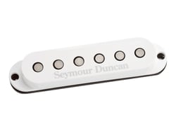 CUSTOM STAG STRAT, BLANC