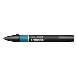 Marqueur double pointe Winsor & Newton - ProMarker - C824 - bleu pétrole - Permanent