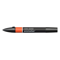 Marqueur double pointe Winsor & Newton - ProMarker - O177 - orange vif - Permanent