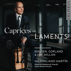 Caprices and laments - concertos pour clarinette